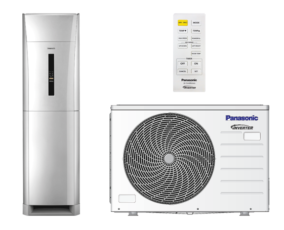  PANASONIC CU/CS-E28NFQ 28000BTU TỦ ĐỨNG 2 CHIỀU INVERTER GAS R410A 