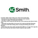  [TẶNG VOUCHER 500K TỪ 11/1 -7/2]Máy Lọc Nước RO aosmith A.O.Smith R400E Model 2023 - miễn phí lắp đặt toàn quốc 