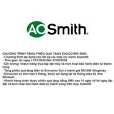  Máy Lọc Nước RO aosmith A.O.Smith R400E - miễn phí lắp đặt toàn quốc 