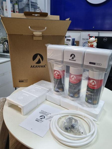  Bộ tiền lọc xử lý nước siêu lọc UF AKANWA AKION 701ST iON giá rẻ dành cho máy điện giải iON kiềm 