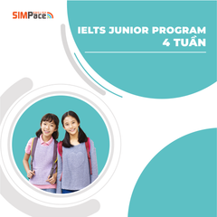 KHÓA IELTS JUNIOR - HÈ 4 TUẦN