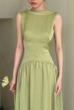  Claudette Dress - Đầm Thiết Kế Vintage QE001 