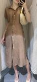  Taylor Dress - Áo Đầm sơ mi tơ tằm - D945 