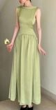  Claudette Dress - Đầm Thiết Kế Vintage QE001 