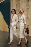  Áo Vest Và Quần Linen - S55 