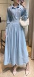  Hally Dress - Đầm Sơ Mi Tay Dài E59 
