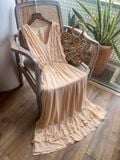  Lara - Đầm xô lụa sát nách -  ( Đầm mẹ ) D620 