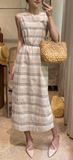  Kalia Dress - Đầm sát nách linen D985 
