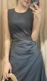  Ernesta Dress - Đầm Sát Nách Nhún Eo 