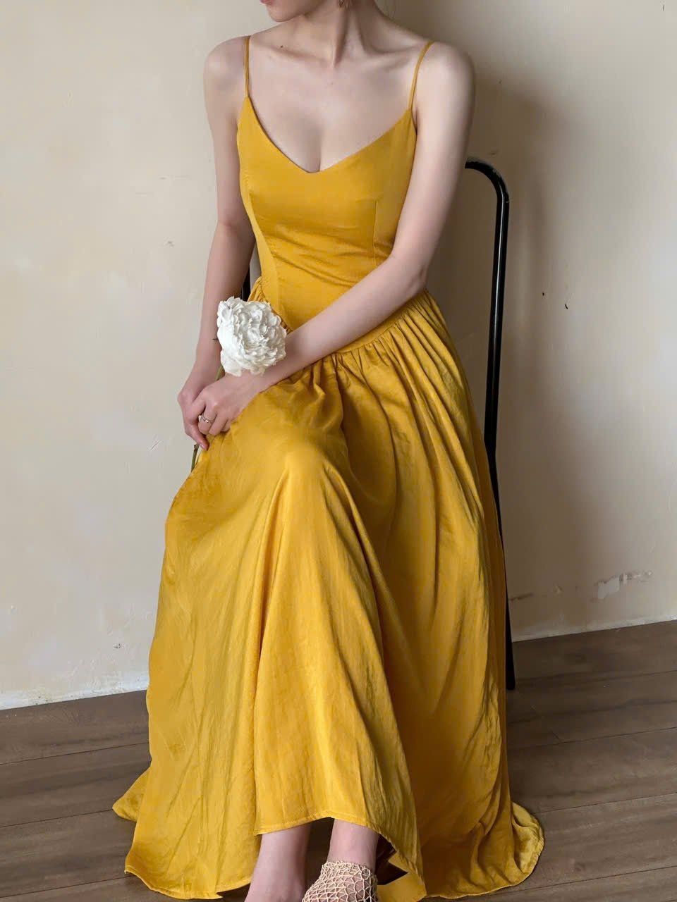  Sophia Dress - Đầm Corset Dáng Dài D1017 