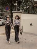  Clover Shirt - Áo thun hoa dài tay A57 