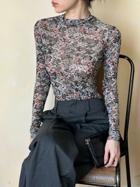  Clover Shirt - Áo thun hoa dài tay A57 