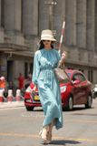  Jamie Dress - Đầm nhấn eo - tay dài - D667 