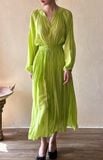  Sol Dress - Đầm tay dài nhấn eo D955 