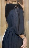  Sara Dress - Đầm tay lửng, thắt nơ ngực D004 D917 