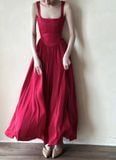  Elizabeth Dress - Đầm Corset Cổ Điển Hai Dây D0124 