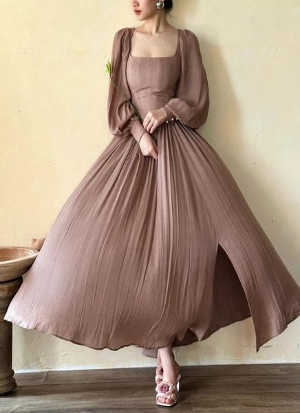  Cinderella Dress - Đầm Corset Cổ Điển Tay Phồng DR0124 