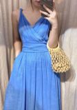  Nala Dress - Đầm 2 dây cổ tim thắt nơ eo E29 