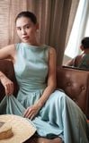  Claudette Dress - Đầm Thiết Kế Vintage QE001 