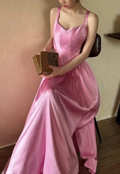  Josephine Dress - Đầm Corset Lụa Vintage 