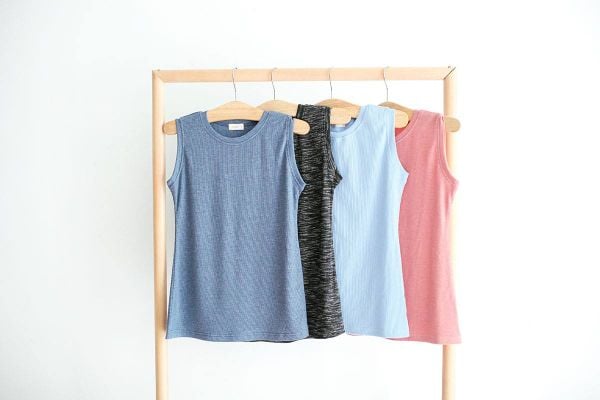  Áo thun basic sát nách nhiều màu A149 - A164 