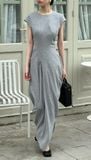  Ceré Dress - Đầm Cổ Tròn Tay Ngắn D1005 