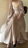  Cinderella Dress - Đầm Corset Cổ Điển Tay Phồng DR0124 