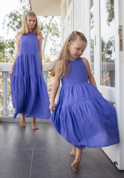  Hope Dress - Đầm sát nách 3 tầng ( bé gái ) B06 