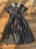  Amy Dress - Đầm chấm bi cổ ren D265 