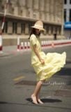  Venus Dress - Đầm xô lụa có tay 2 tầng D232 
