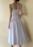  Meira Dress - Đầm Corset Cúp Ngực Xẻ Tà V25 