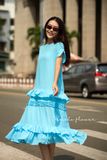  Amelia Ruffled Dress - Đầm maxi suông bèo tay D267 -> D272 D440 