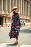  Lucy Dress - Đầm cổ yếm in hoa - D630 