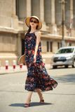  Lucy Dress - Đầm cổ yếm in hoa - D630 