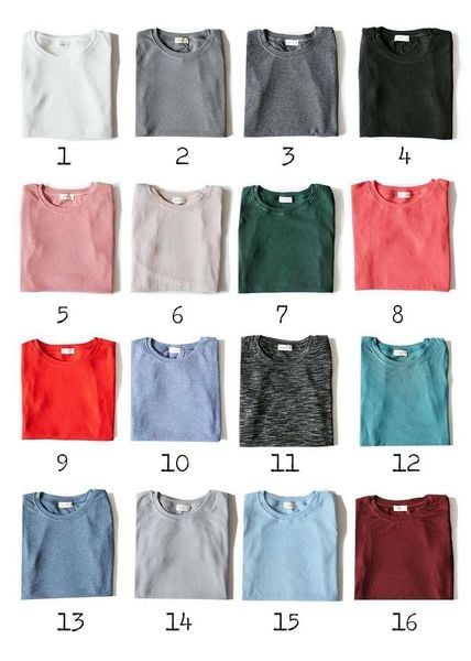  Áo thun basic sát nách nhiều màu A149 - A164 