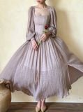  Cinderella Dress - Đầm Corset Cổ Điển Tay Phồng DR0124 