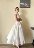  Claudette Dress - Đầm Thiết Kế Vintage QE001 
