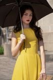  Liana Dress - Đầm sát nách chữ A - POQ79 