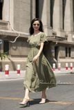  Laila Dress - Đầm maxi , cánh dơi nhấn eo - các màu PO01 