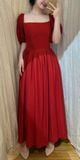  Classy Rosie Dress - Đầm trễ vai tay phồng cúp ngực D034 