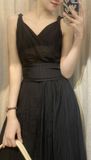  Nala Dress - Đầm 2 dây cổ tim thắt nơ eo E29 