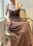  Katherine Dress - Đầm 2 Dây Cúp Ngực V18 