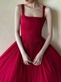  Elizabeth Dress - Đầm Corset Cổ Điển Hai Dây D0124 