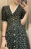  Jane Dress - Đầm Viền Cổ Tay Ngắn L36 