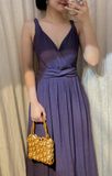  Nala Dress - Đầm 2 dây cổ tim thắt nơ eo E29 