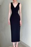  Jaide Dress - Đầm Không Tay Cổ V D0136 
