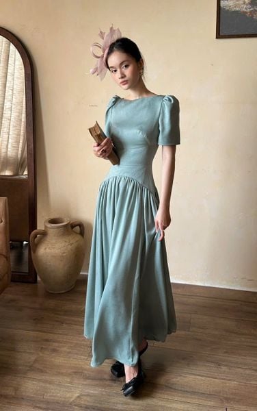  Charlotte Dress - Đầm Thiết Kế Có Tay D0126 