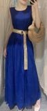  Calista Dress - Đầm xô lụa xếp ly ngực D743 