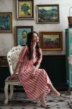  Aurora Dress - Đầm Tay Ngắn Kẻ Sọc Đai Eo D930 