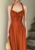  Bianca Dress - Đầm Corset Cổ Yếm D0725 
